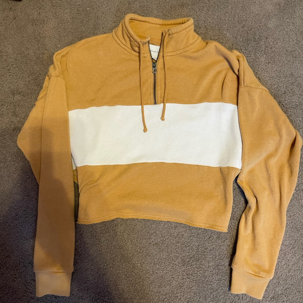 ~ cute cropped American eagle hoodie